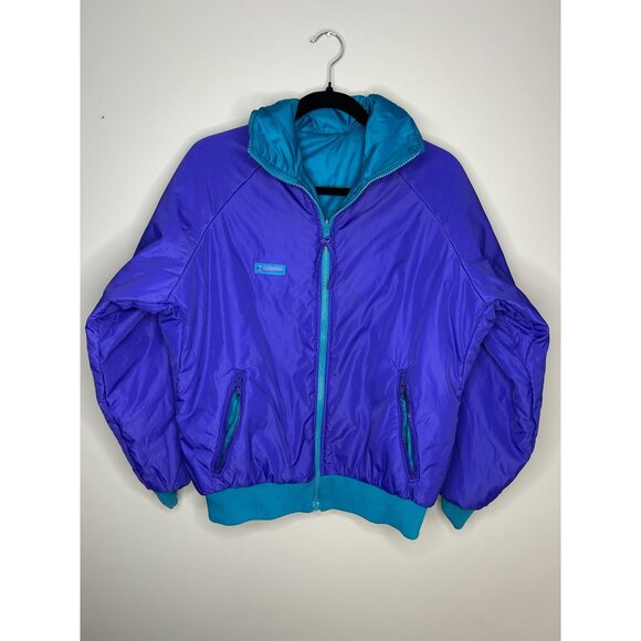 Columbia Sportswear Company Jackets & Blazers - Columbia Ski Snow Jacket Sz Large reversable vintage 90's winter coat